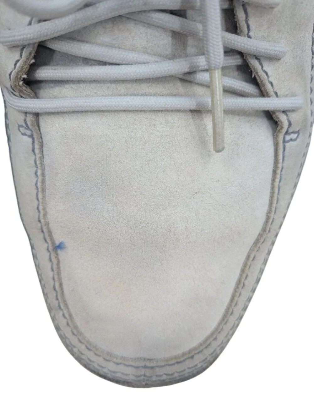 Vtg Timberland Suede Leather Boat Sneaker Shoes Nautical Coastal Lace Up Men 10M
